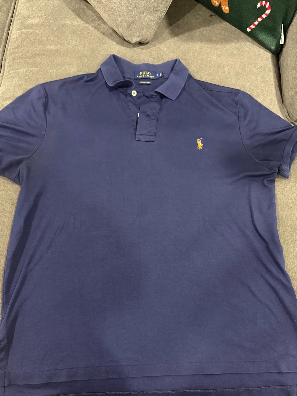 Ralph Lauren Men’s Navy soft flex polo